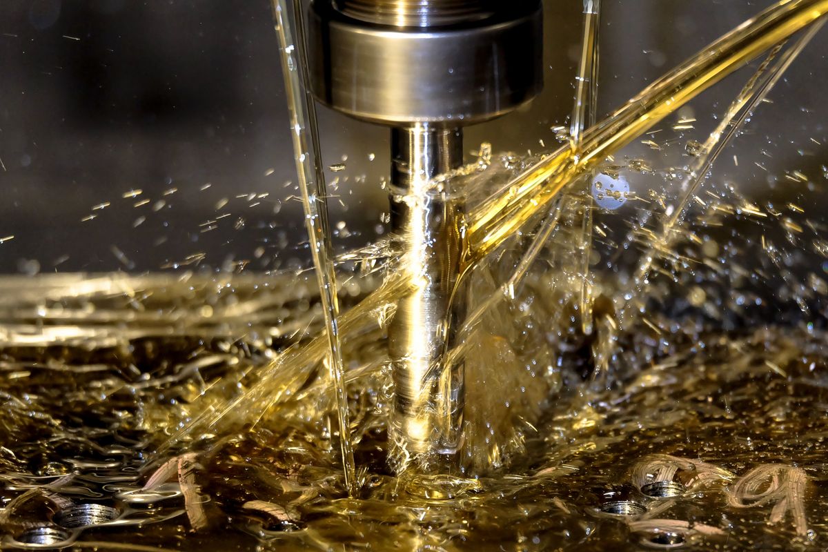 Cutting oil in machining